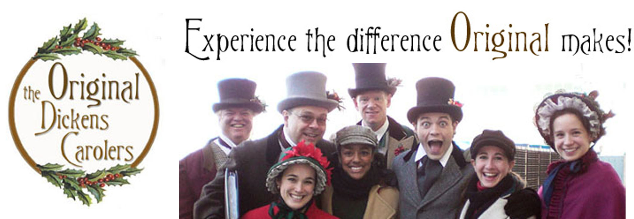 Original Dickens Carolers